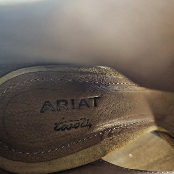 ARIAT TWO24 OPEN TOED/BOOTIES SANDALS SZ 7.5B - Picture 8 of 12